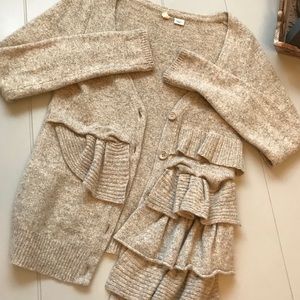 Anthropologie Wool Cardigan